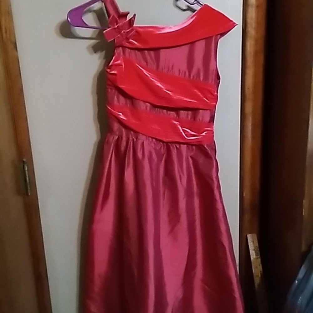 American Girl formal red dress velvet, size 12